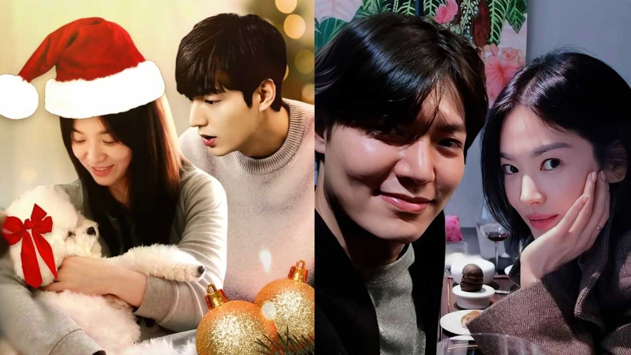 Lee Min Ho and Song Hye Kyo Spreading Holiday Cheer with Christmas Wishes