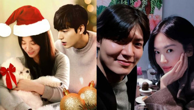 Lee Min Ho and Song Hye Kyo Spreading Holiday Cheer with Christmas Wishes