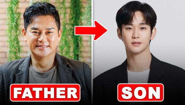 Top 10 Korean Actors With Their Real Life Fathers